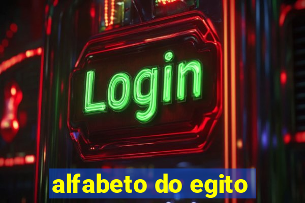 alfabeto do egito
